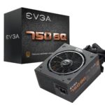 EVGA 750 BQ, 80+ BRONZE 750W, Semi Modular