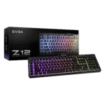 EVGA Z12 RGB Gaming Keyboard, RGB Backlit LED