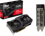 ASUS Dual Radeon™ RX 6600 8GB GDDR6 -USADA