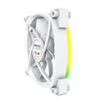 MONTECH AX 120MM PWM WHITE 3 in 1 Pack with 6X6 Fan Hub (AX120-3in1-W) - Imagen 3