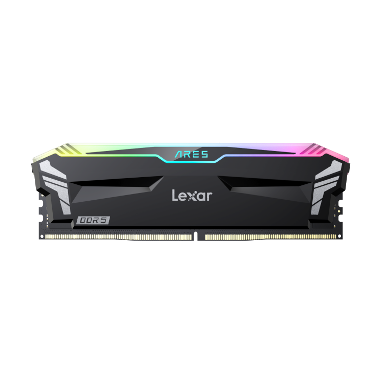 ARES_RGB_DDR5_32GB_Photo1 LEXAR ARES RGB 32GB (2x16GB) 6400MT/s DDR5 UDIMM - Imagen 1