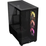 Gabinete Corsair 3500X ARGB - Black - Imagen 2