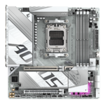 GIGABYTE B850M AORUS ELITE WIFI6E ICE -OPEN BOX - Imagen 2