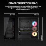Gabinete 3500X RS-R ARGB semitorre - Imagen 3