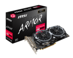 MSI Radeon RX 580 ARMOR 4G OC -OPEN BOX