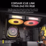 Corsair iCUE LINK TITAN 240 RX RGB - Black - Imagen 4