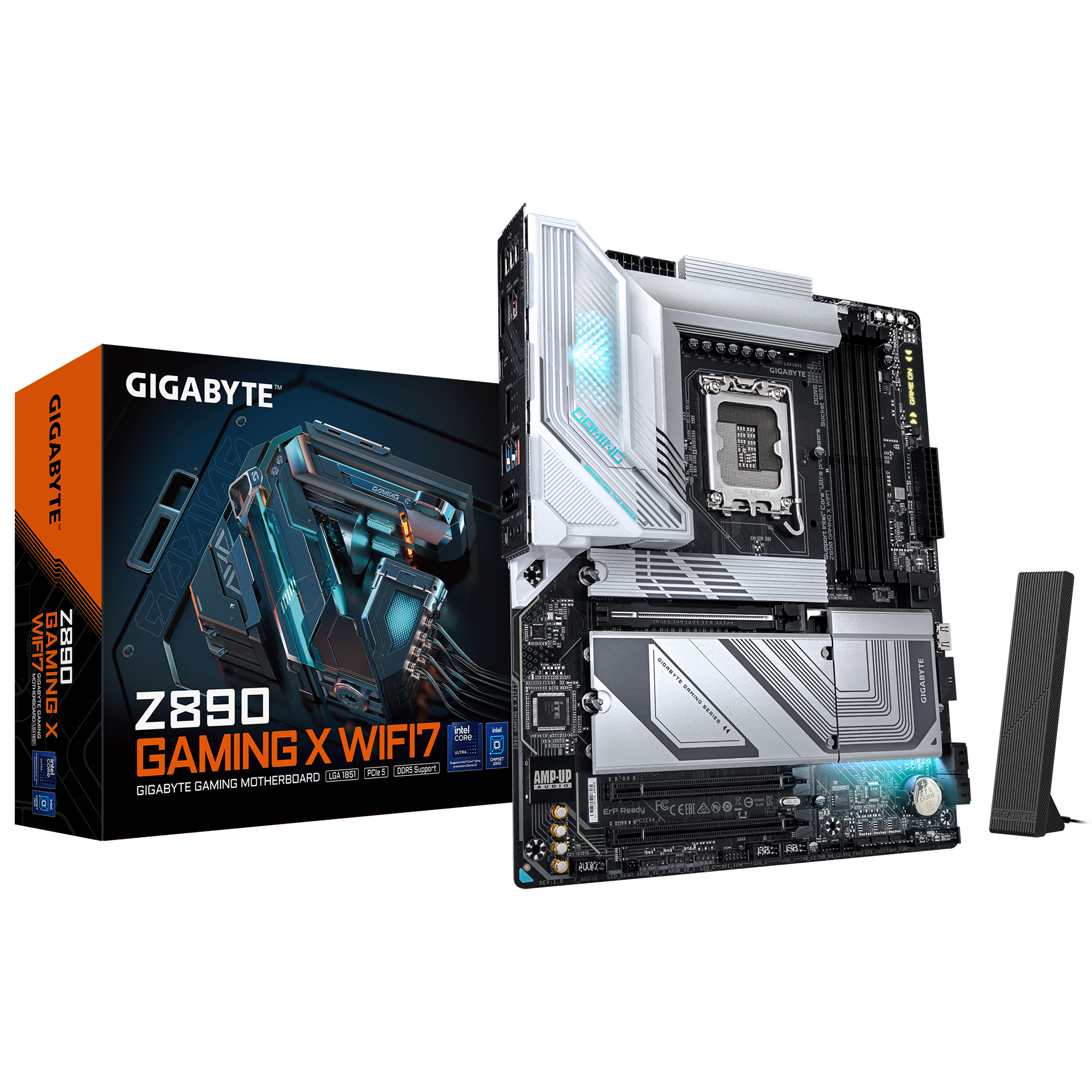 Z890 GAMING X WIFI7_01 GIGABYTE Z890 GAMING X WIFI7 - Imagen 1