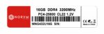 NORVM RAM UDIMM DDR4 3200 16 GB PLATA - Imagen 2