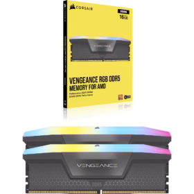 Kit DDR5 DRAM VENGEANCE RGB de 32 GB (2 × 16 GB)  5200 MT/s C40