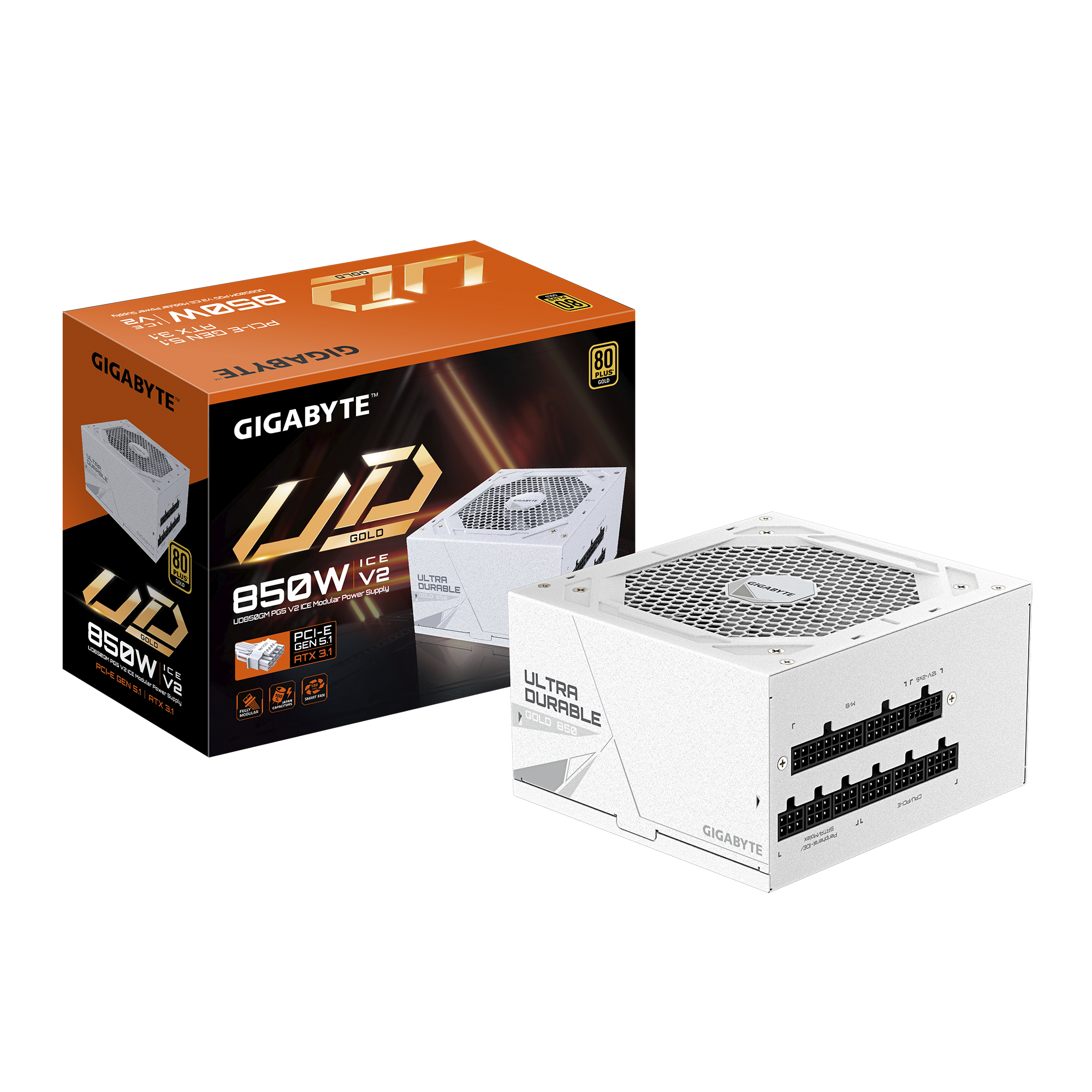 UD850GM PG5 V2 ICE_07 GIGABYTE UD850GM PG5 V2 ICE - Imagen 1