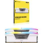 CORSAIR Kit de memoria DDR5 DRAM VENGEANCE RGB de 32 GB (2 x 16 GB) a 5200 — Blanco - Imagen 4