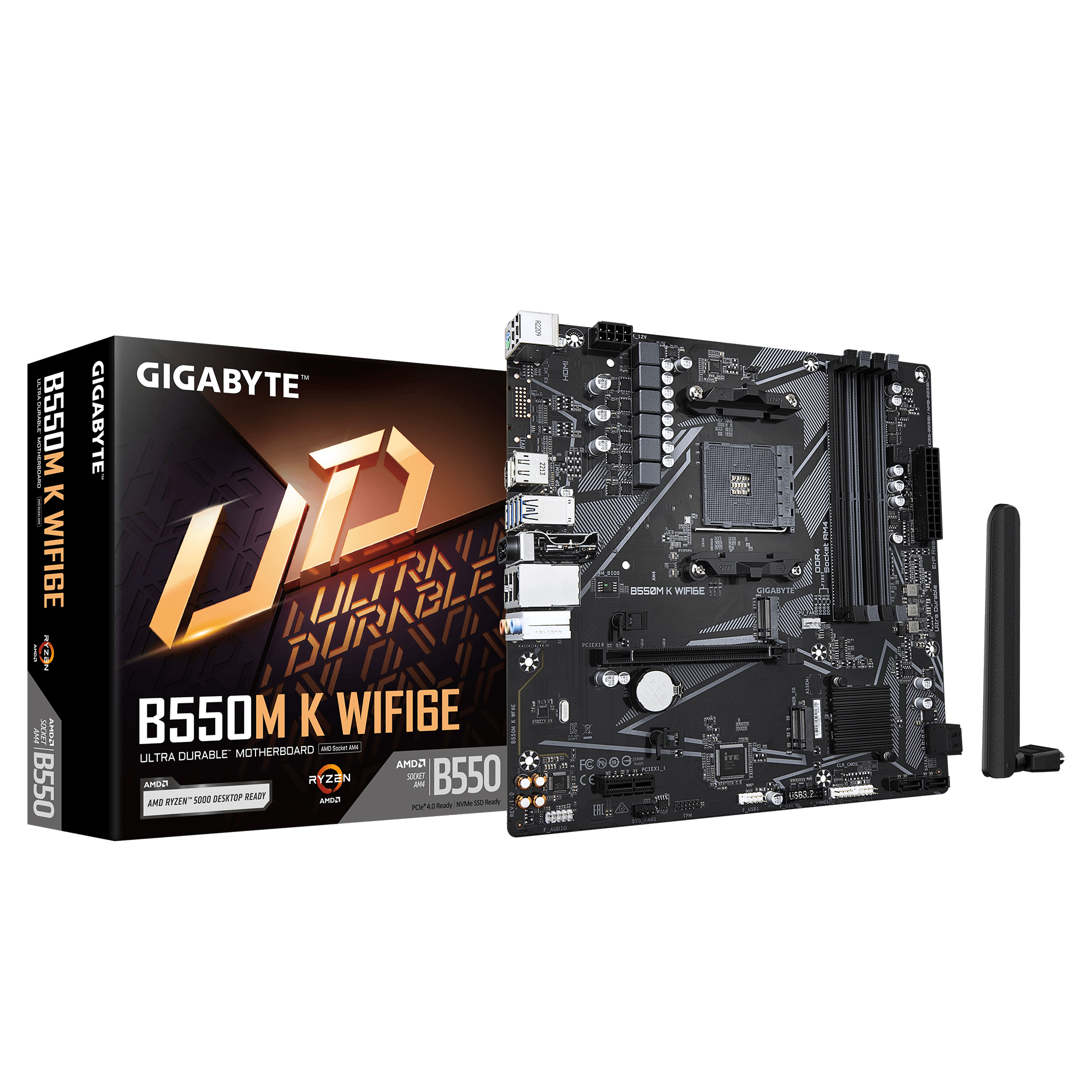 B550M K WIFI6E_01 GIGABYTE B550M K WIFI6E - Imagen 1
