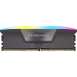 CORSAIR VENGEANCE RGB 16GB (1 x 16GB) DDR5 DRAM  6000MT/s CL38 AMD EXPO & Intel XMP - GRAY